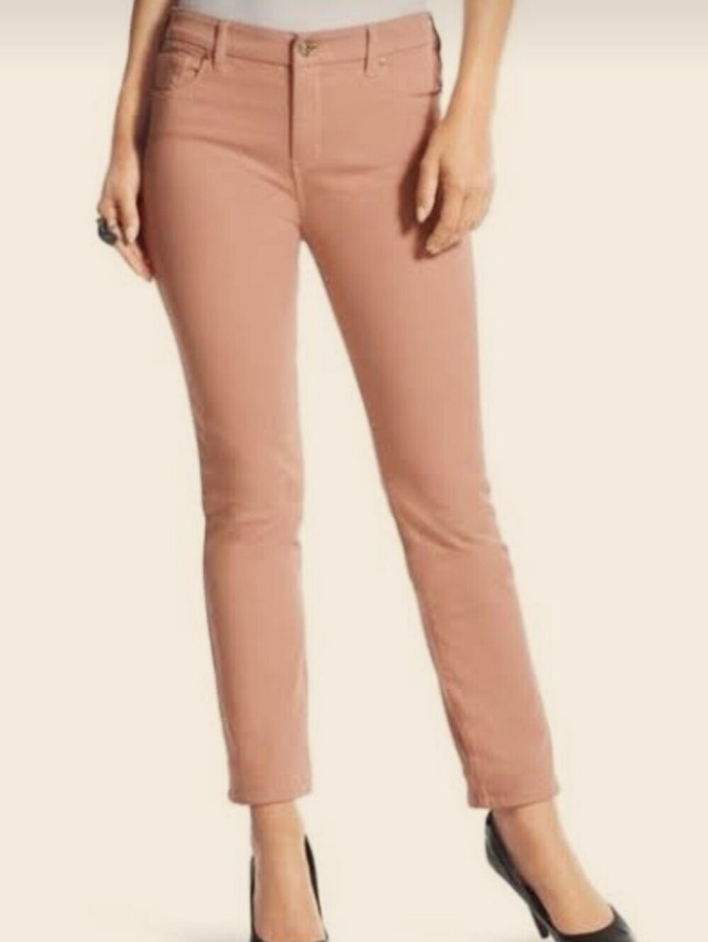 Chico's So Slimming Blush Ankle Jeans - Size 2 (Chicos Size 00)
